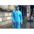 Waterproof disposable protective raincoat